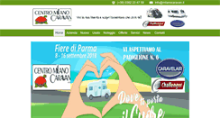 Desktop Screenshot of milanocaravan.it
